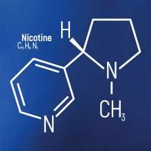 Molekulárna štruktúra Nikotín Molekulárna štruktúra Nikotín