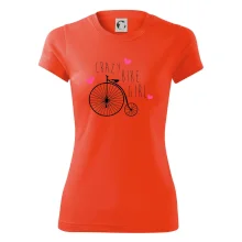 Crazy bike girl Crazy bike girl