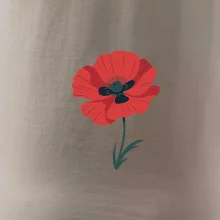 Vlčí mak kreslený veľký