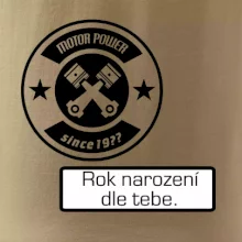 Motor power since (vlastný ročník)