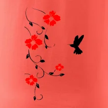 Kvetina a vtáčik