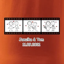 Svadobný deň - váš nápis (Hana-creative)