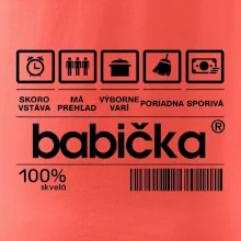 Čiarový kód - babička