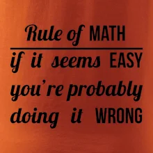 Rule of math