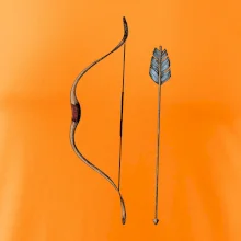 Lúk a šíp kresba Lúk a šíp kresba