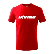 Diving nápis potápač