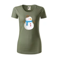 Snehuliak so šálom