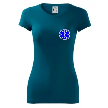 Rescue - Hviezda na prsníku + nápis na chrbte Rescue - Hviezda na prsníku + nápis na chrbte