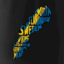 Mapy - názvy miest - Švédsko