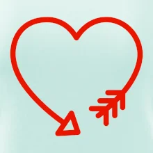 Srdce šíp Srdce šíp