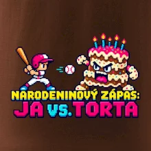 Narodeninový zápas ja proti torte