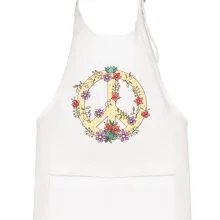 Peace symbol pieskový