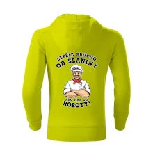 Lepšie brucho od slaniny ako hrb od roboty