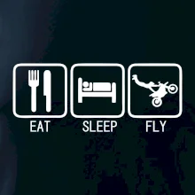 Eat sleep Motocross - freestyle