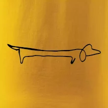 Jazvečík - kreslený