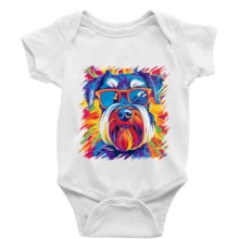 Bradáč farebný štýl 70s