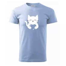 Mačka drží srdce Mačka drží srdce