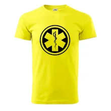 Rescue logo samostatné guľaté