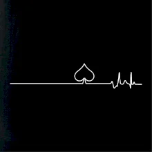 Poker EKG listy piky Poker EKG listy piky