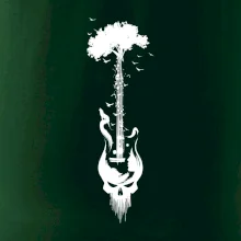 Gitara strom a lebka