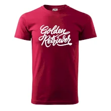 Golden retriever - nápis okrasný Golden retriever - nápis okrasný