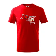 I love you and prosecco