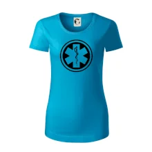 Rescue logo samostatné guľaté