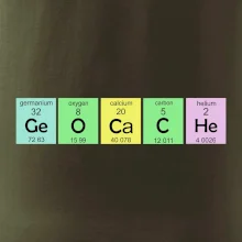 Geocache - periodická tabuľka