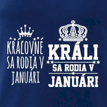 Králi - Kráľovné sa rodia v januáry