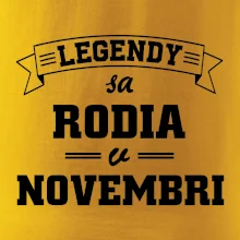 Legendy sa rodia v novembri