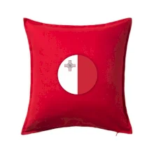 Vlajka Malta okrúhla veľká