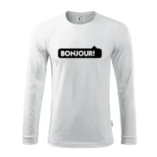 Nápis Bonjour Nápis Bonjour