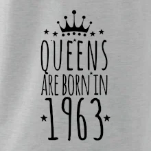 Queens are born in 1963