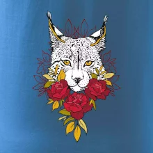 Rys s červenými ružami (Pecka design)