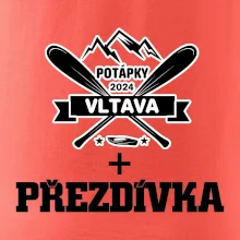 K vode - pádla hory (vlastný nápis)