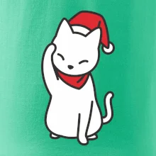 Vianočná mačka mávajúca