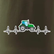 Traktor farebný ekg