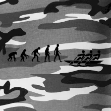 Evolúcia veslovanie 3 ľudia