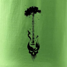 Gitara strom a lebka