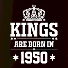 Kings are born in 1950