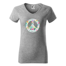 Peace and love symbol