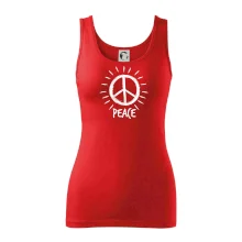 Peace symbol čiernobiely