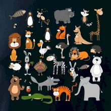 Zvieratká na triku Zvieratká na triku