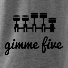 Gimme five - daj mi päť - päťvalec Gimme five - daj mi päť - päťvalec