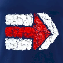 Párová turistická značka  červená