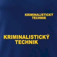Kriminalistický technik Kriminalistický technik