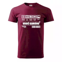 Čiarový kód - Vodič kamiónu