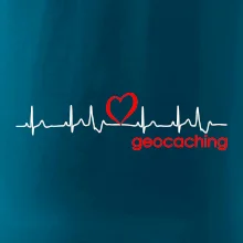 Moje srdce bije pre Geocaching -Text