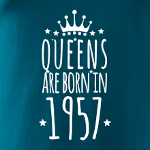 Queens are born in 1957