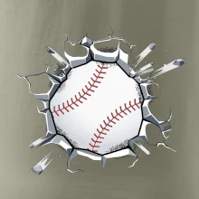 Baseball lopta v triku